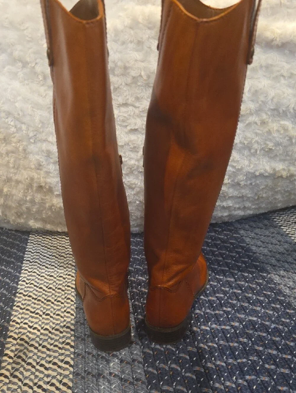 Women's Tall INC  Riding Boots in Cognac Brown